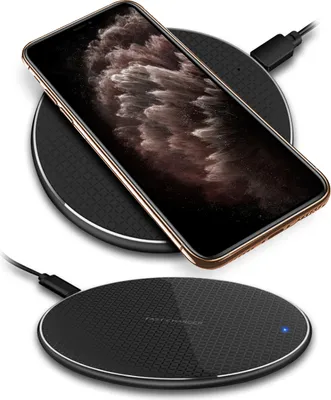 Produktbild von Wireless Charger Qi Ladestation 15W 10W Apple iPhone 11 XR XS Schnellladegerät