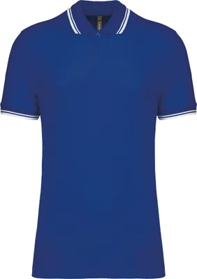 Image de Polo à rayures et manches courtes pour homme Kariban