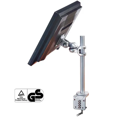 Produktbild von ROLINE LCD-Arm Trägerstange, 2 Gelenke, Tischmontage, bis 12 kg