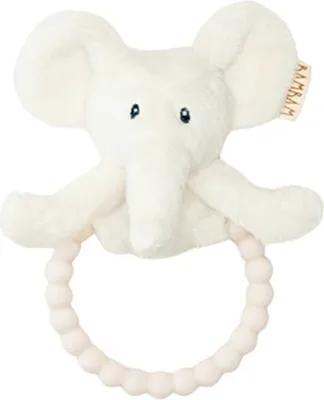 Produktbild von BamBam Beißring - Elephant Rassel | Beißspielzeug