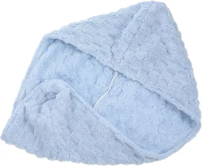 Produktbild von Dicker Haartrockenturban aus Cloud-Velours für Frauen, schnelltrocknendes Haartuch zum einfachen Anlegen