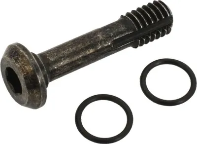 Produktbild von SHIMANO BR-M8120, Bremsleitungsschraube + Dichtring, schwarz, SH-Y2RV98010