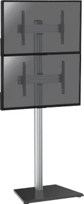 Produktbild von Stativ für 2 Fernsehgeräte, 40''-65'' - Höhe 240 cm - Zum Aufstellen