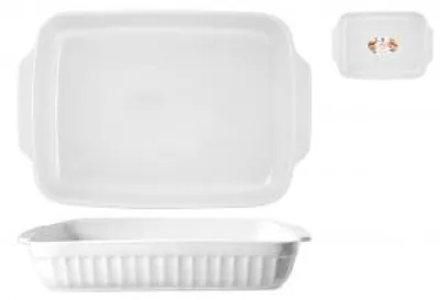 Immagine prodotto di Pirofila Rettangolare Bianco 36X24X6