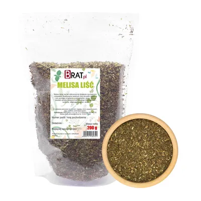Zdjęcie produktu dla Melisa liść 200g Brat.pl