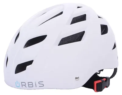 Produktbild von Inny - "Urbis" Logo-Fahrradhelm PP8095 (56 cm - 58 cm) (Weiß/Schwarz)