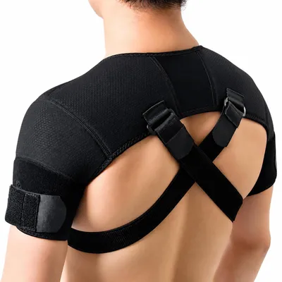 Obrázok produktu pre INF Nastaviteľný športový dvojitý ramenný podporný popruh L/XL