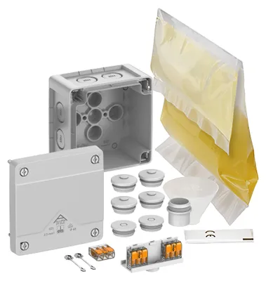 Image de Boîte de jonction - Boîte attachée 92x92mm Abox Pro XT SLK-2,5²