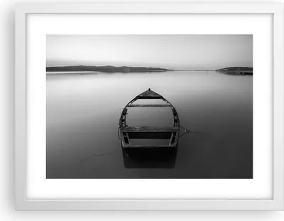 Produktbild von Gerahmtes Poster - Weißer Rahmen - £ódŸ Einsamkeit Leere - 40x30 cm - Wand Bild - Wanddeko - Wandbilder - Kunstposter - Wandposter - Bilderrahmen - Bilder - Kunstdruck - P2WAA40x30-4932