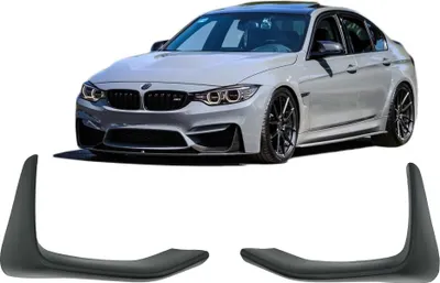 Image de Pare-chocs avant Spoiler Splitterklappen pour BMW F80 M3 F82 F83 M4 2014-2019.