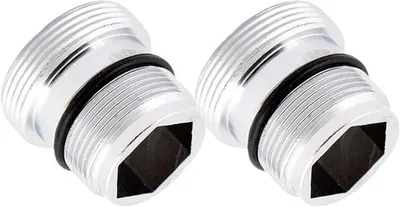 Set von 2 Mannetjesdraad Tap Aerator Verbindern, M18 auf M22 Wasserhahnadapter für Küche und Badezimmer, Wasserfilter und