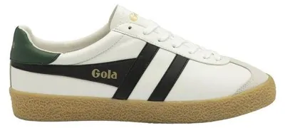 Image de Baskets en cuir pour hommes Gola, modèle Medallist, couleur blanche, taille UK 11