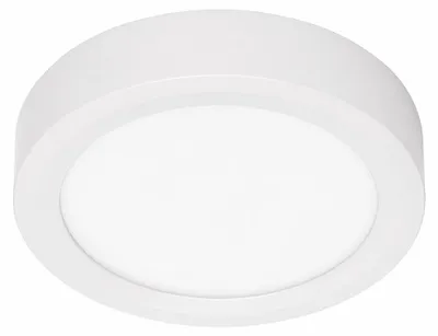 Obrázok produktu pre LED svietidlo na povrchovú montáž Svietidlo na povrchovú montáž IP20 12 W biele kovovo-plastové Ø 17 cm Briloner