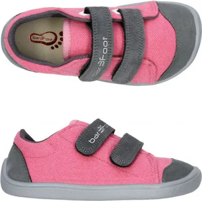 Produktbild von Canvas Sneakers 3F Vegan 3BE29/14 bar3foot super flexi Rosa barefoot
