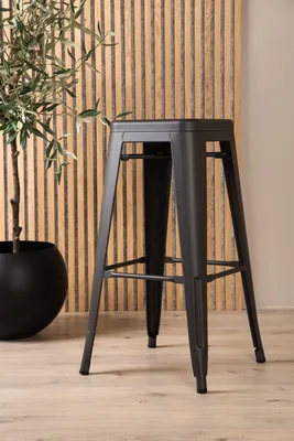Produktbild von Venture Home Stuhl Tempe Dunkelgrau 4er-Pack