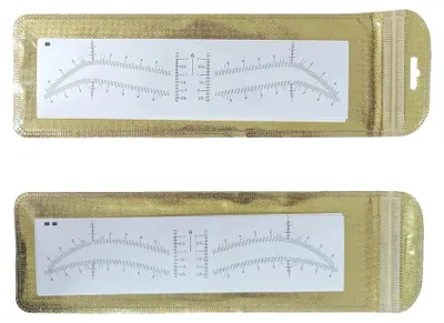 Obrázek produktu pro Samolepky na obočí, snadno se používají, lehké provedení, 10 kusů v balení, různé tvary