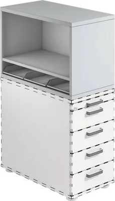 Produktbild von SIGNA SCA1 - Rollcontainer Grau