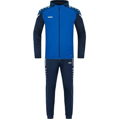 Produktbild von JAKO Kinder Trainingsanzug Polyester Performance mit Kapuze, Farbe:royal/marine, Größe:140