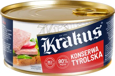 Produktbild von Krakus Tyrolska Konserwa 300 g