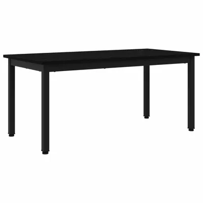 Produktbild von Cloris Designermöbel Couchtisch Schwarz Eichen-Optik 100x50x45cm Holzwerkstoff - Couchtische HOMMIE195424
