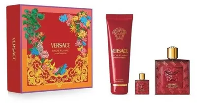 Produktbild von Versace Eros Flame 100 EDP+  Gel 150+ 5 ml