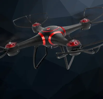 Immagine prodotto di S7 4 canali 6 assi giroscopio WiFi FPV 2.4 GHz RC Drone Quadcopter con 0.3MP fotocamera e luce LED e telecomando, Headle