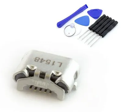 Produktbild von Huawei P8 Ladebuchse USB-Anschluss Ersatzteil Reparatur-Set inkl. Werkzeugset