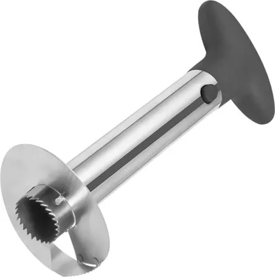 Produktbild von Ananasschäler aus Edelstahl, Entkerner, Schneidemaschine, Obstschäler, müheloses Schneiden, korrosionsbeständige Klingen, Küchenhelfer