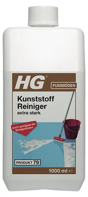 Produktbild von HG Kunststoff Reiniger extra stark (Produkt 79) 1L (1er Pack)