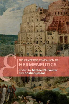 Produktbild von The Cambridge Companion to Hermeneutics