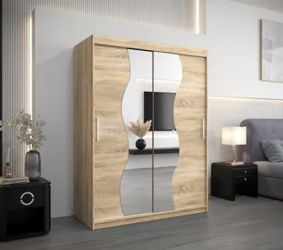 Produktbild von MINIO Kleiderschränk MADRYT 150 cm Sonoma Eiche