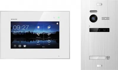 Produktbild von Balter EVO SILVER Video-Türsprechanlage 7" Touchscreen 2-Draht BUS Komplettsystem für 1 Teilnehmer
