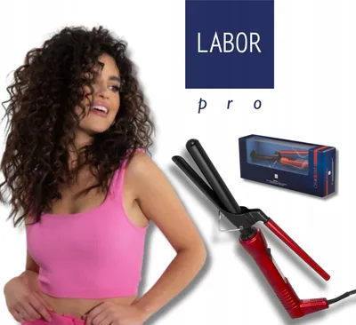 Produktbild von Labor Pro Iron X 19mm Professionelle Lockenwickler - rot B157