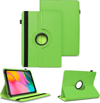 Produktbild von Tablet Tasche für Samsung Galaxy Tab A 10.1 2019 Hülle Schutzhülle 360° DrehbarFarben:Grün