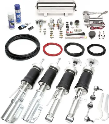 Image de TA Technix suspension pneumatique + compresseur Airride argent pour Porsche 911 Carrera 993