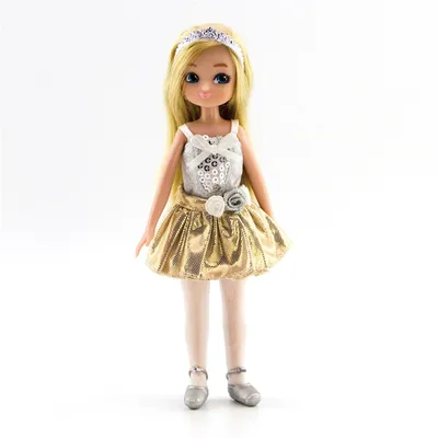 Produktbild von Lottie Dolls Swan Lake, Modepuppe, Weiblich, 3 Jahr(e), Mädchen, 180 mm, Gold, Silber, Weiß