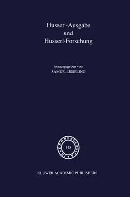 Obrázek produktu pro Husserl-Ausgabe und Husserl-Forschung