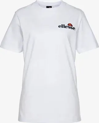 Obrázek produktu pro Dámské tričko Ellesse KITTIN – krátký rukáv, kulatý výstřih, bavlněný úplet, bílé logo, velikost XS