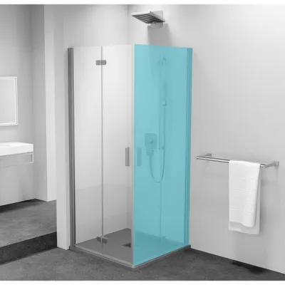 Produktbild von ZOOM Duschfalttür 700 mm, Links, Klarglas