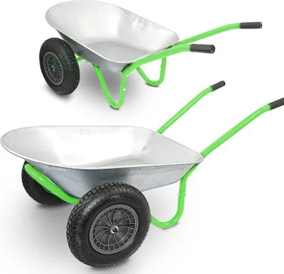 Produktbild von Bituxx Baukarre 100 Liter 250Kg Hellgrün MS-18909