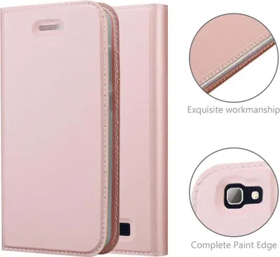 Image de Cadorabo Housse de téléphone portable pour ZTE Blade A612 Housse en rose Cover Etui Book Case Booklet