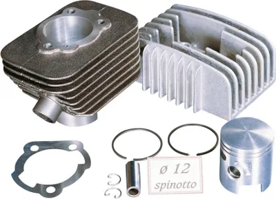 Obrázek produktu pro Sada válců Polini o objemu 63 ccm, kompatibilní s motory Piaggio SI, s pístnicí o průměru 12 mm