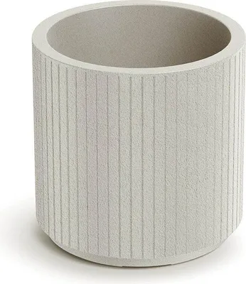 Image de Blumentopf CORO ROUND 30 cm - Couleur : sable