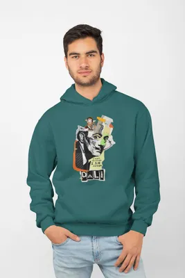 Produktbild von D&B Uni Hoodie EB00021 Dali Dunkles Türkis-Größe XL