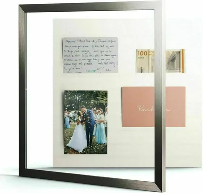 Produktbild von Deknudt S41VD1 Gallerina Bilderrahmen Fotocollage Silber 40x40 cm