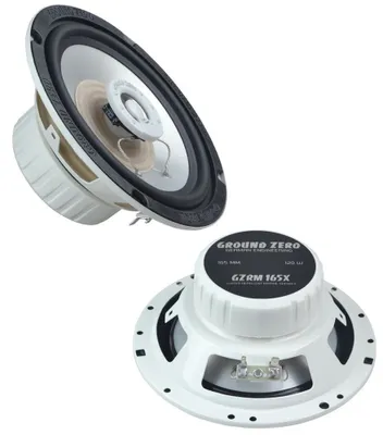 Immagine prodotto di Altoparlante coassiale marino a 2 vie Ground Zero GZRM 165X, da 16,5 cm