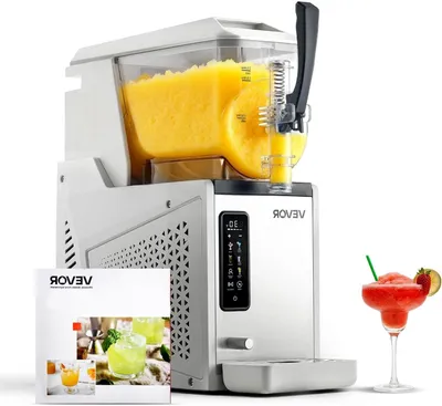 Zdjęcie produktu dla Urządzenie do przygotowywania granity - Maszyna do granity - Maszyna do robienia slushy - Maszyna do lodowych napojów - Maszyna do koktajli - Pojemność: 3 litry