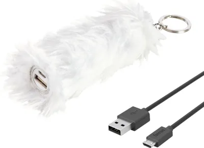 Produktbild von Hama Flupow, 2600 mAh, Lithium-Ion (Li-Ion), Weiß