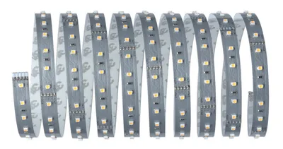 Zdjęcie produktu dla Paulmann 70579, Taśma led uniwersalna, Wewnętrzna, Srebrny, Metal, II, Ciepłe białe