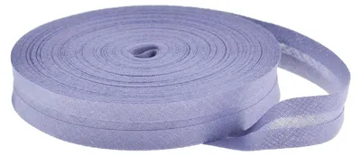 25m Schrägband Baumwolle Breite 20mm gefalzt, flieder
